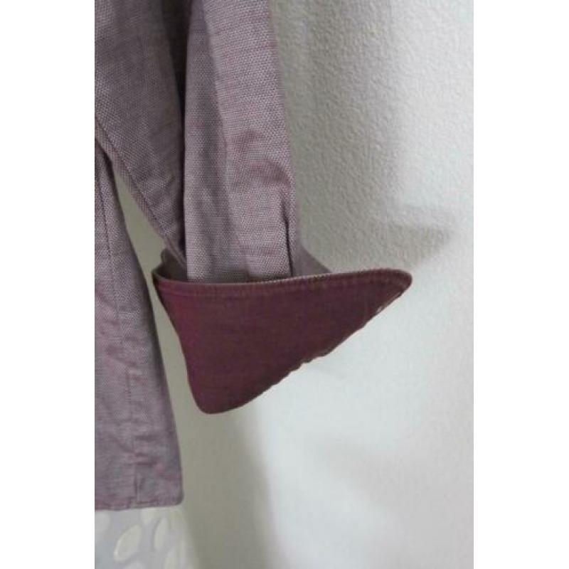 Olymp blouse overhemd body fit paars 41