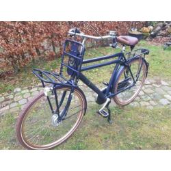 PRACHTIGE cortina u4 herenfiets 28 inch 61cm jeans blue