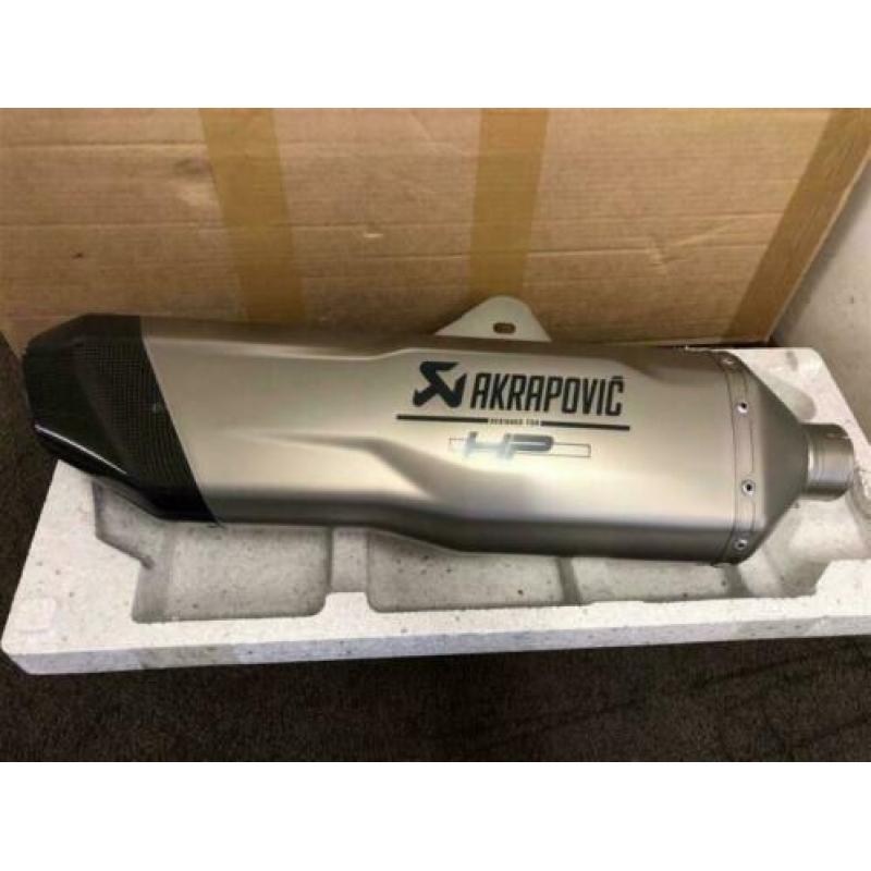 Akrapovic uitlaat demper BMW F750GS F850GS Adventure 18-19