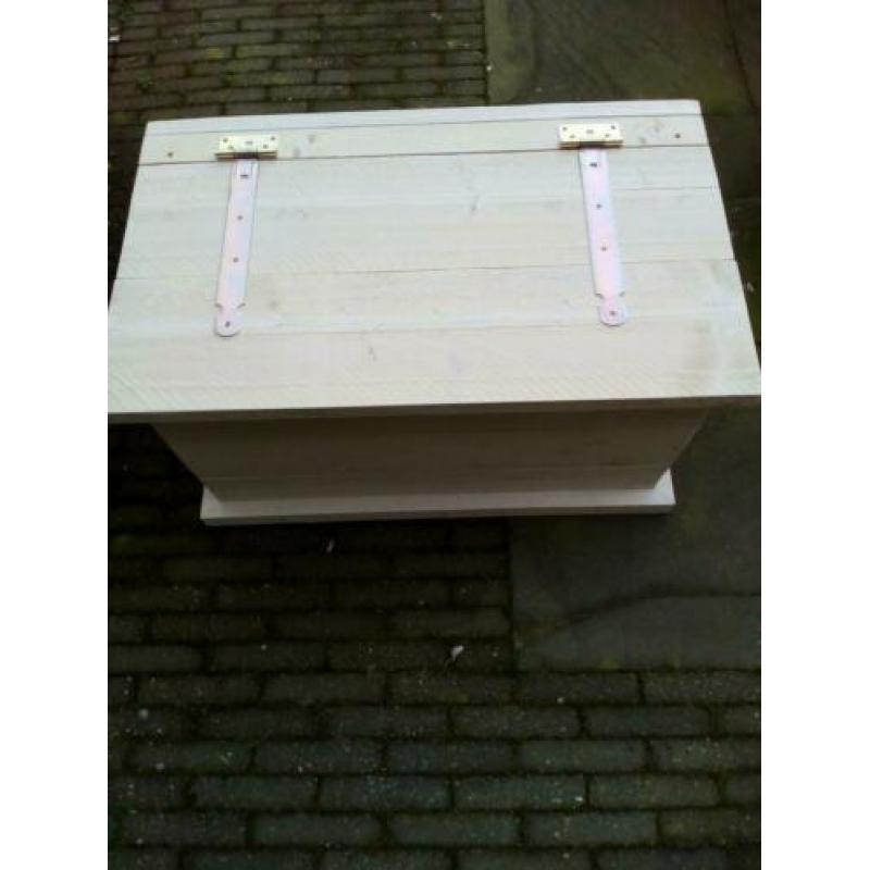 Speelgoed/ opbergkist, steigerhout