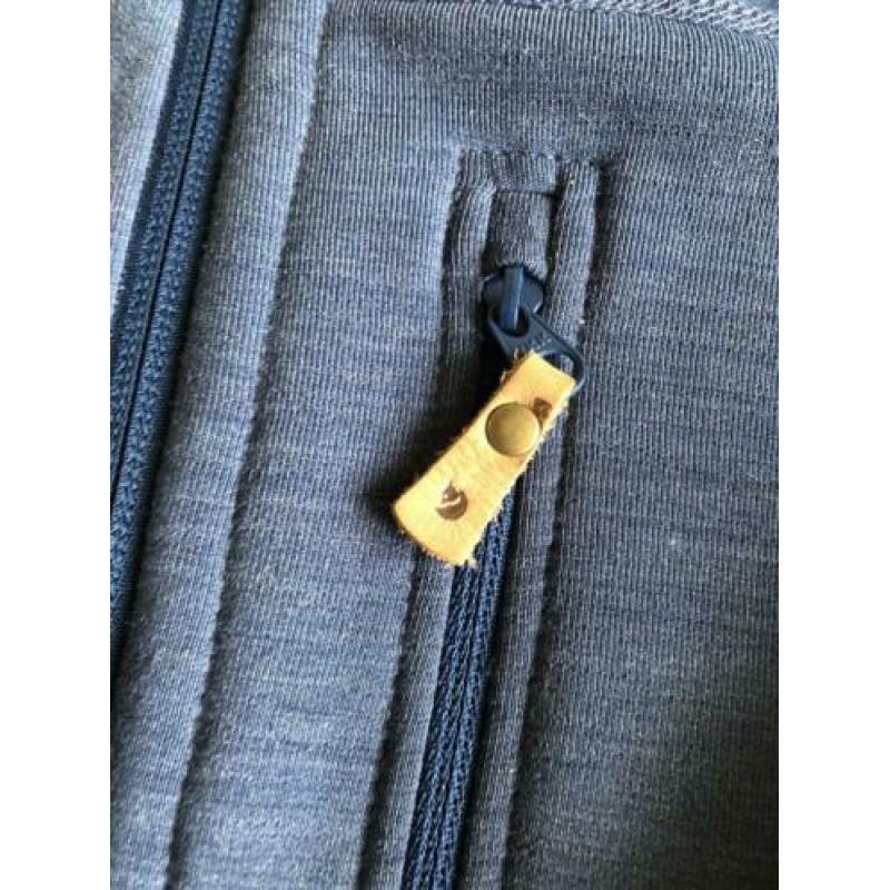 Fjallraven Keb fleece dames vest maat S blauw