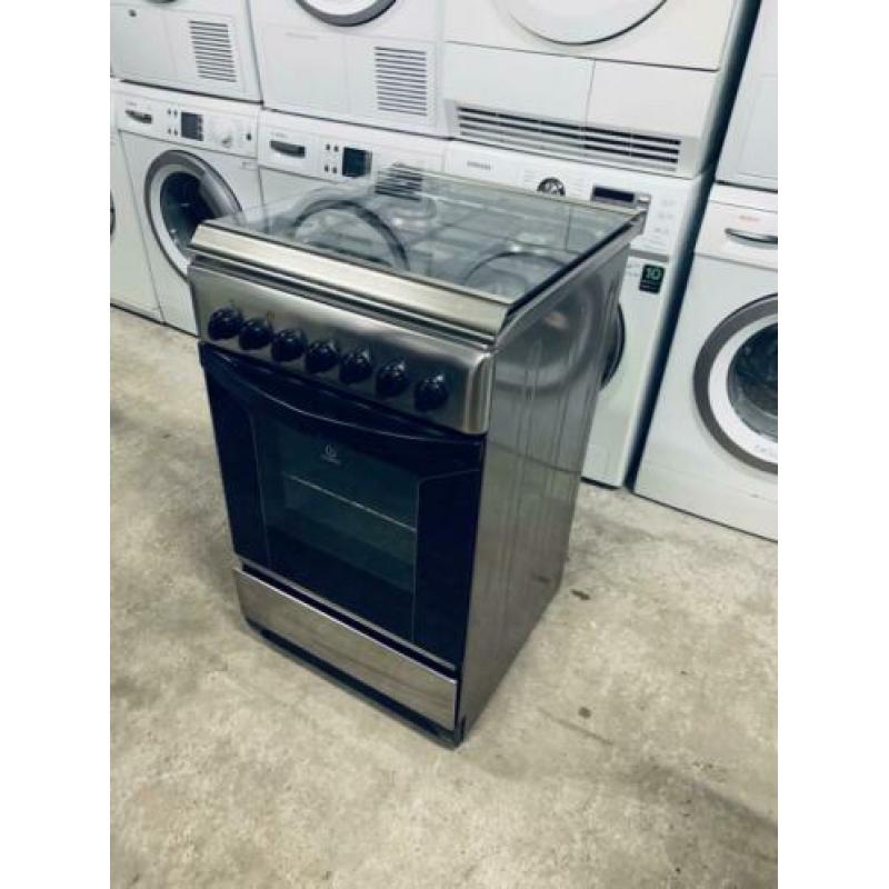 Indesit rvs fornuis inclusief garantie&bezorging