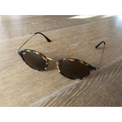 Ray-Ban Round Fleck bruin klassiek B-15