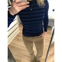Nikkie trui blauw zwart maat 36