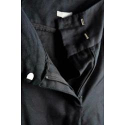 H&M linnen blend wide leg pantalon