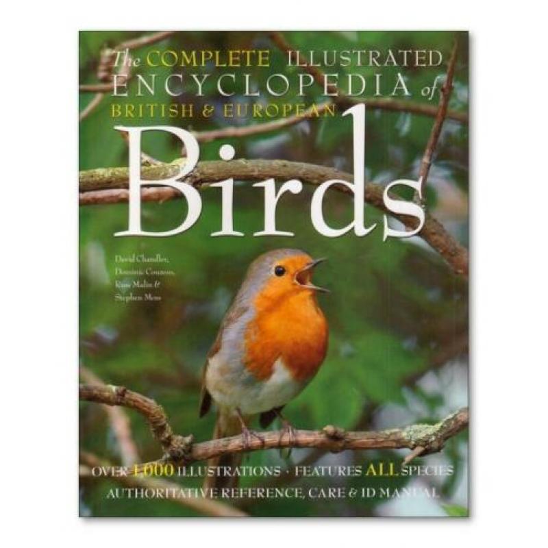 Encyclopedia British & European Birds - 1000 illustraties