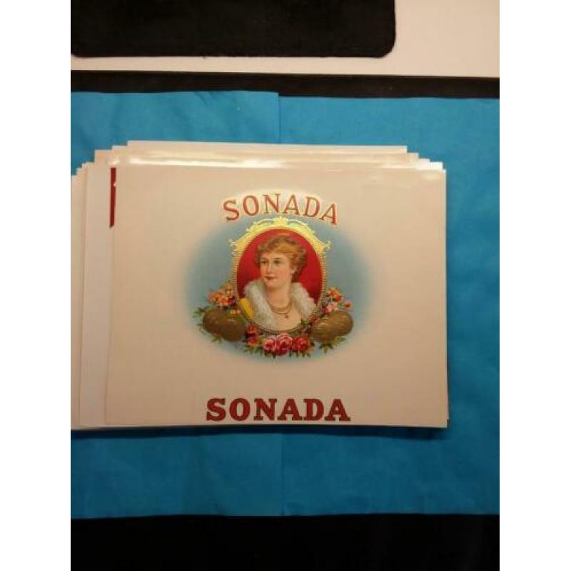 Sigarenbandjes etiket GF