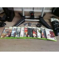 Xbox 360 + rockband en games