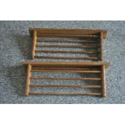 Droogrekken, hout, vintage, 25 euro per stuk