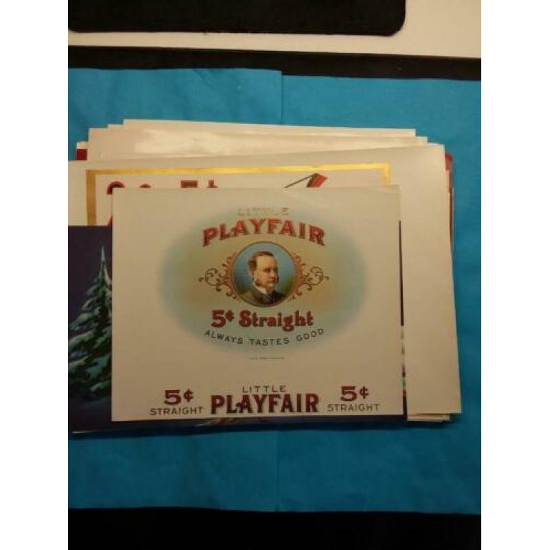 Sigarenbandjes etiket GF