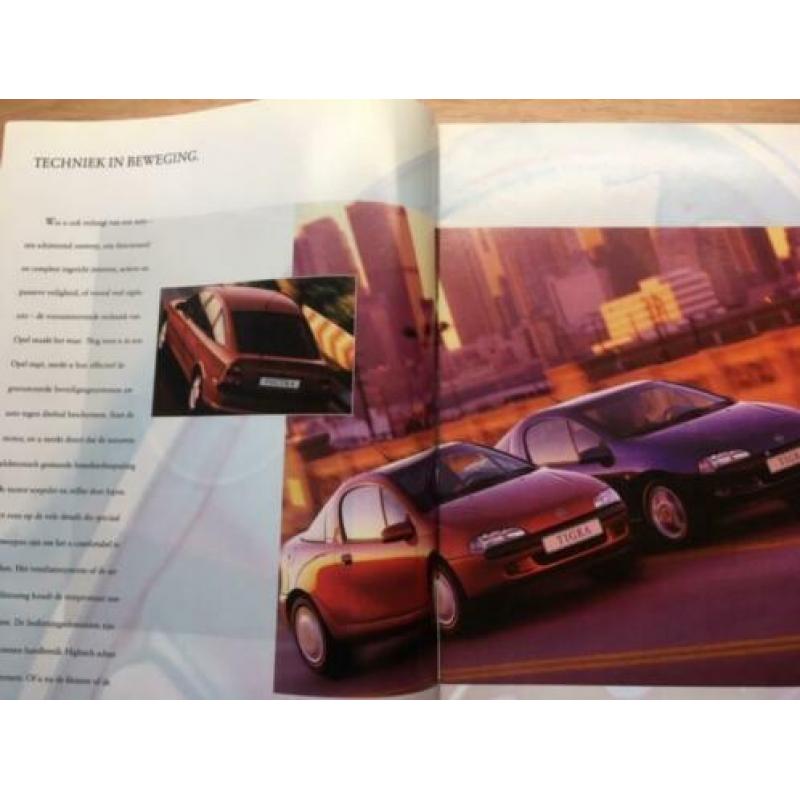 Autofolder/Brochure OPEL het complete aanbod van 1996