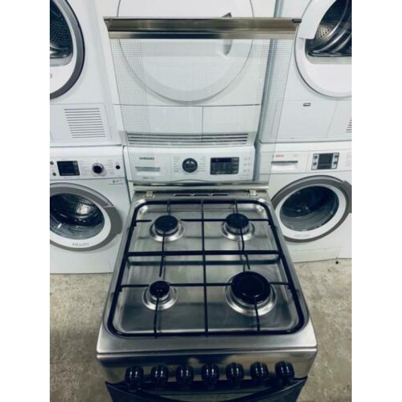 Indesit rvs fornuis inclusief garantie&bezorging