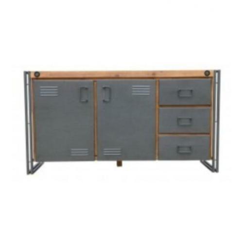 dressoir metro city industrieel acacia hout