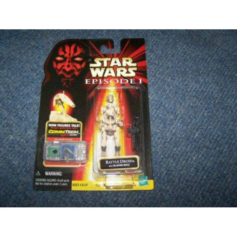 Star Wars - Battle Droid Set "4 verschillende Varianties"