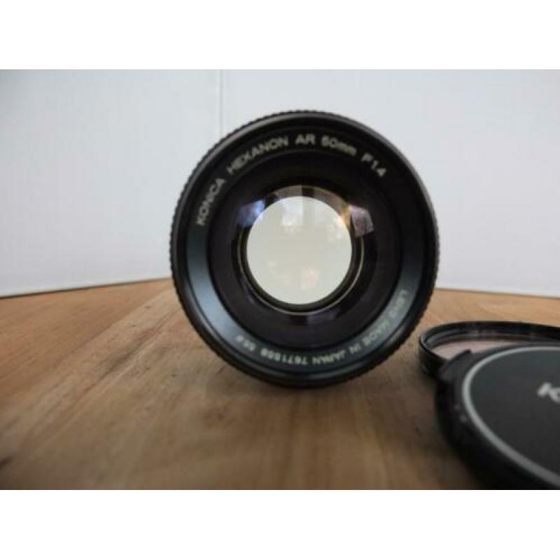 Konica Hexanon AR 50 mm F 1.4 , TOP, Lichtsterk