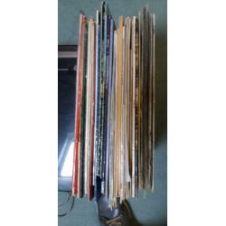 philips pick-up met ongeveer 20 diverse LP's