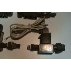 4X waterklep 24 Volt AC gestuurd