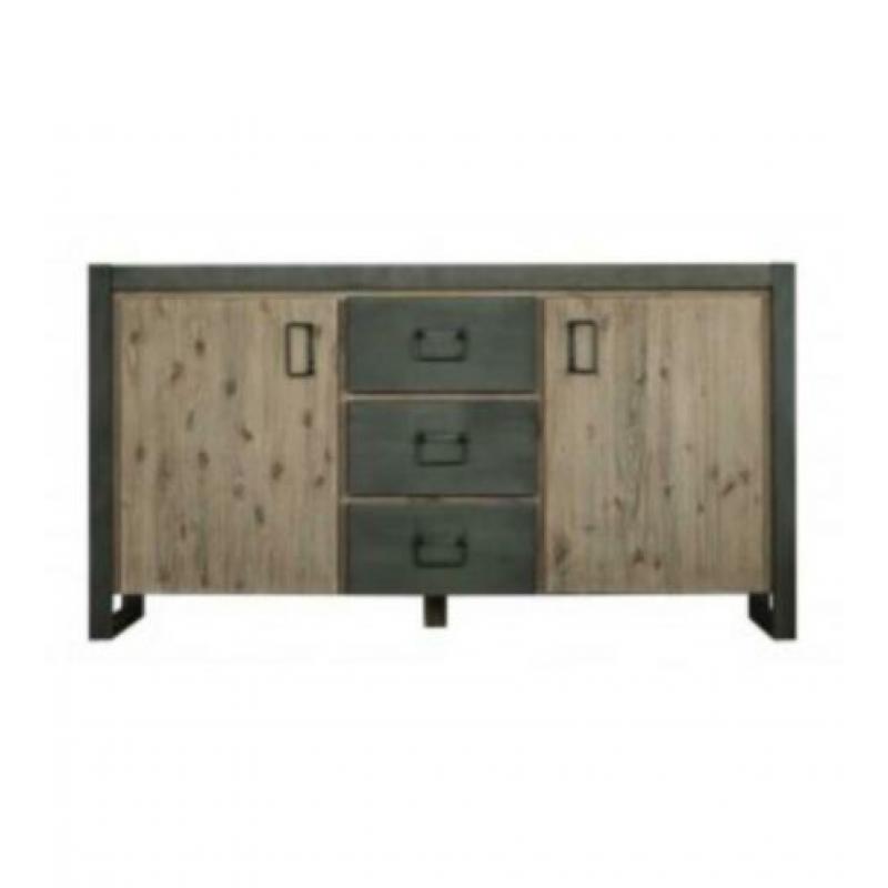 dressoir metro city industrieel acacia hout