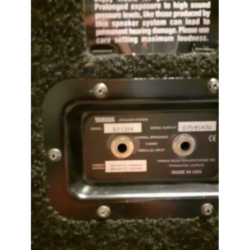 Set Yamaha 600 watt per box