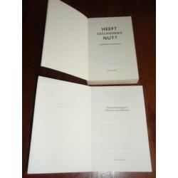 Maarten van Rossem 2 boeken .