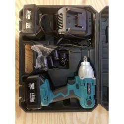 Slagmoersleutel Platinum Tools 20V 2 accu's en lader