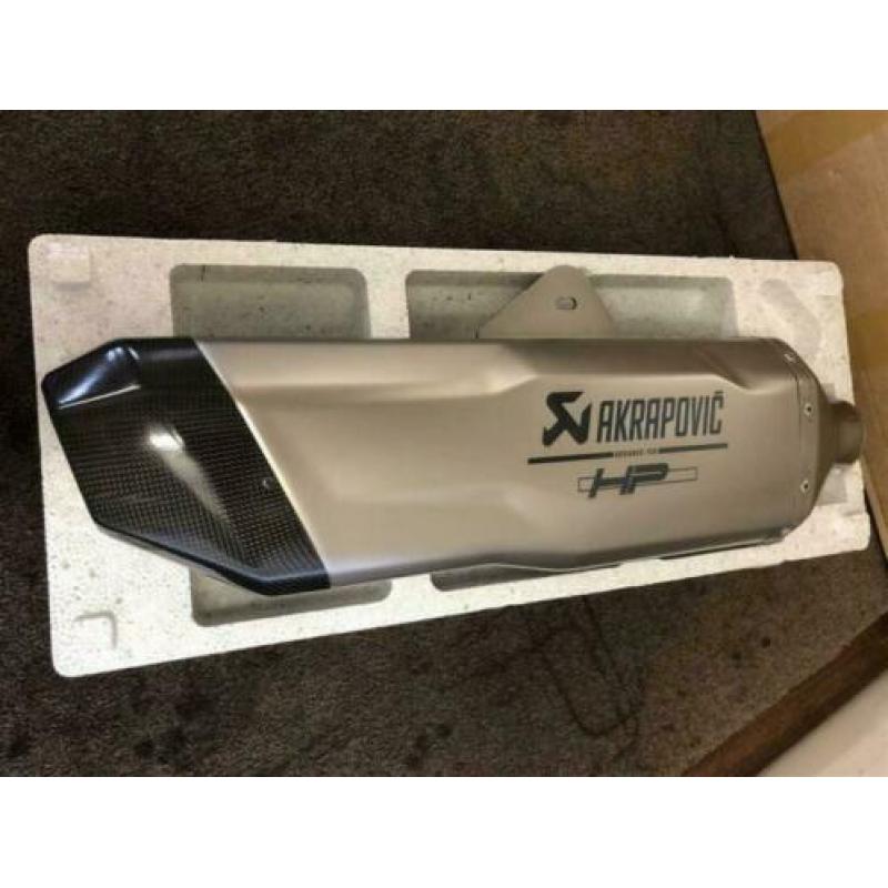 Akrapovic uitlaat demper BMW F750GS F850GS Adventure 18-19
