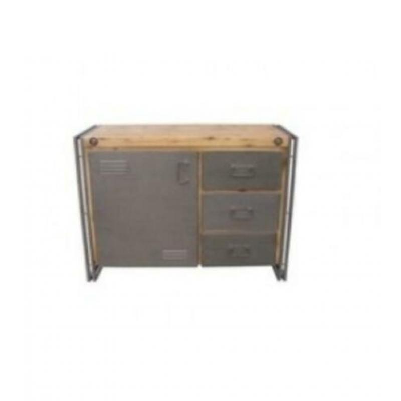 dressoir metro city industrieel acacia hout