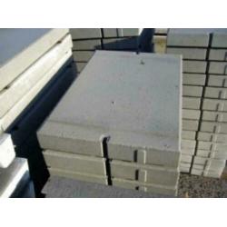 betonplaten 120 x 80 x 12 nieuw partij B-keus kleine afwijk