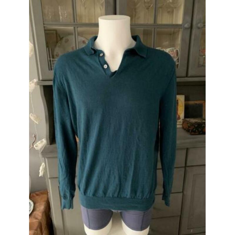 Nette Cotton Cashmere trui van SuitSupply maat L / XL