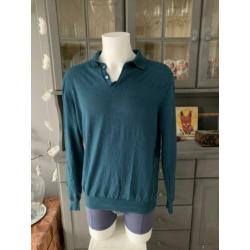 Nette Cotton Cashmere trui van SuitSupply maat L / XL
