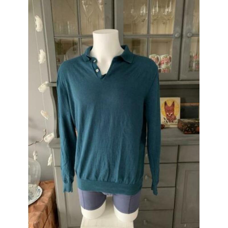 Nette Cotton Cashmere trui van SuitSupply maat L / XL