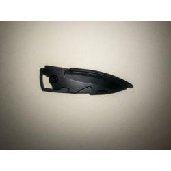 zakmes sleutelhanger met bieropener en EDC tool (Zwart)