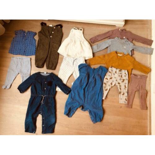 Babykleding pakket meisje mt 74 Petit Bateau, Zara, ImpsElfs