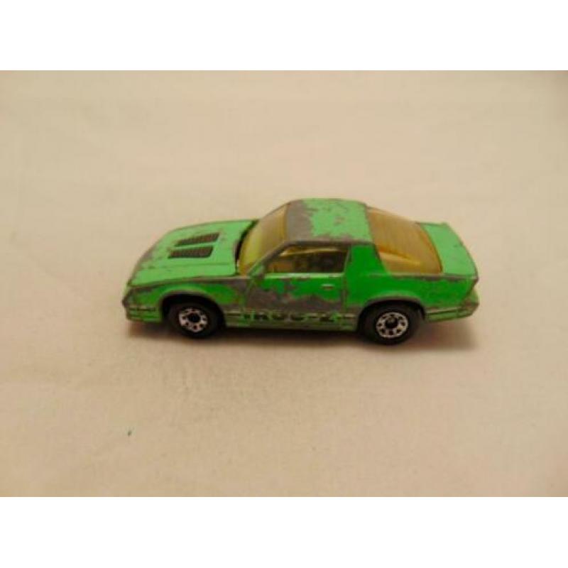 Chevrolet Camaro IROC Z28 Matchbox groen