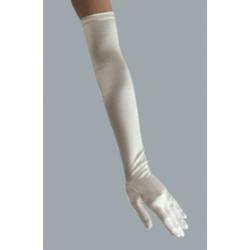 Nieuwe~Satijnen trouwhandschoenen~ lang-wit Bruidshandschoen