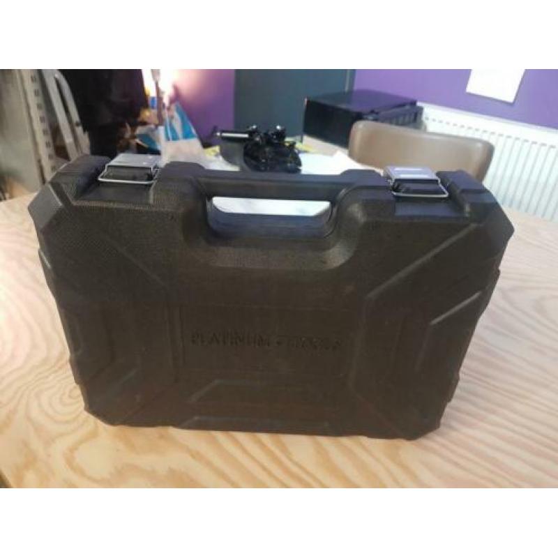 Slagmoersleutel Platinum Tools 20V 2 accu's en lader
