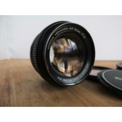 Konica Hexanon AR 50 mm F 1.4 , TOP, Lichtsterk