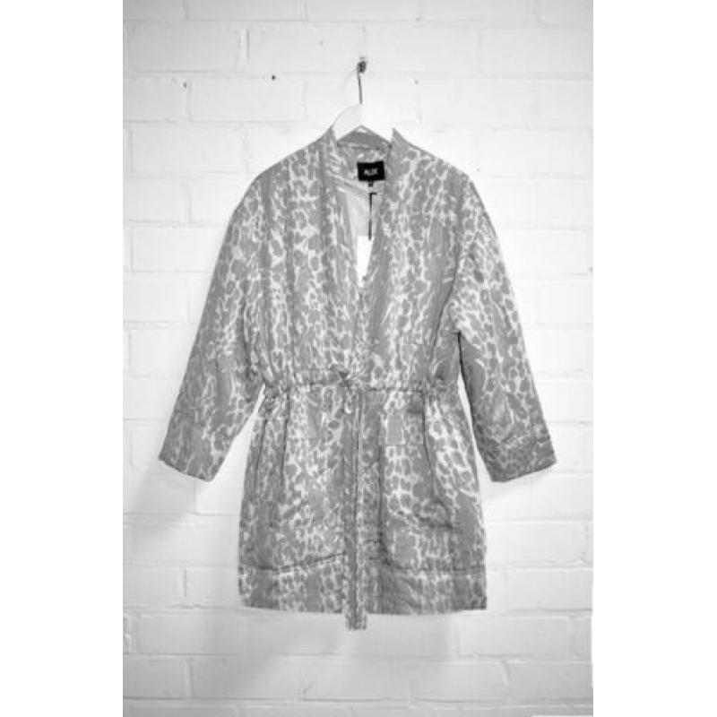 ALIX the Label - Leopard coat maat One Size - Nieuw €230