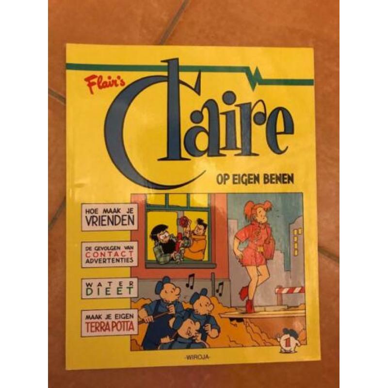 Claire - 4 albums. ZGAN. Nummers 1, 2, 4, 6. Incl 1e drukken