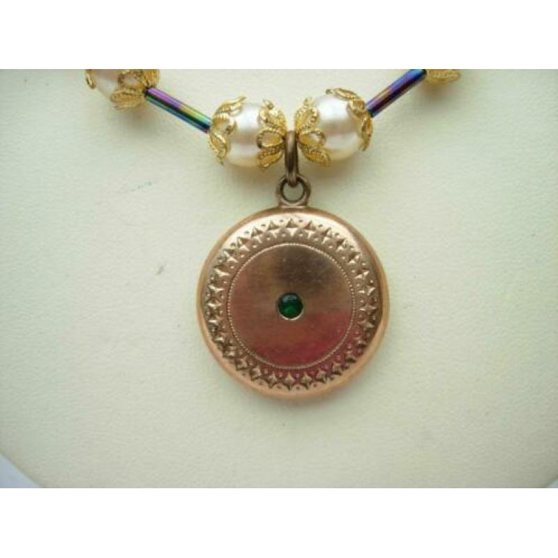 Ketting met Rozé Hanger.
