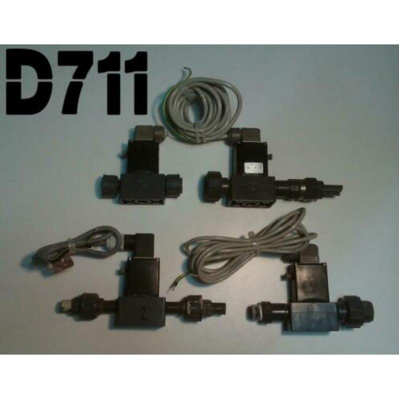 4X waterklep 24 Volt AC gestuurd
