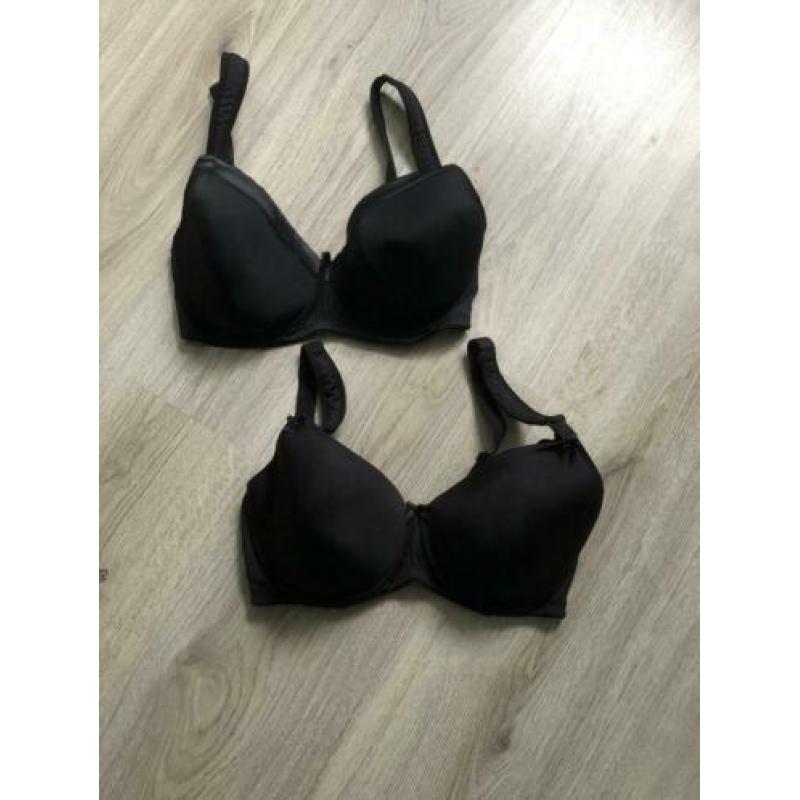 2 voedingsbh’sNoppies en Prenatal + 2 voedingshemden + short