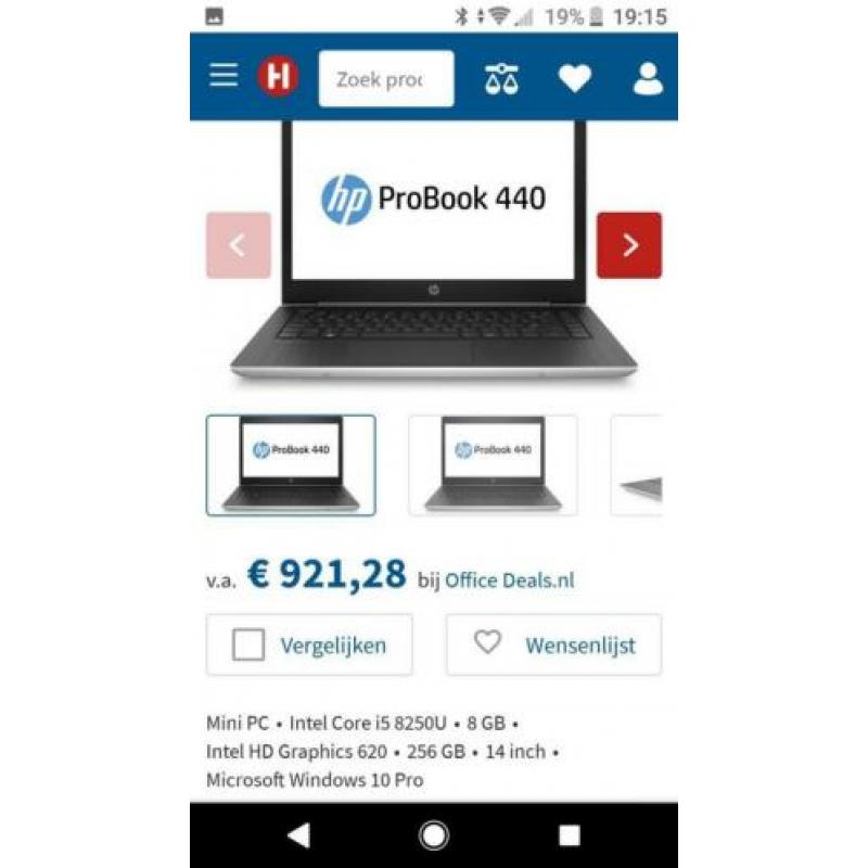 HP ProBook 440 G5 i5 14 inch Windows ?? pro