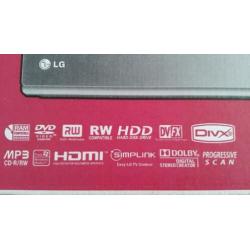 DVD Recorder merk LG veel mogelijk heden met harddisk