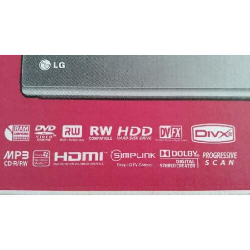 DVD Recorder merk LG veel mogelijk heden met harddisk