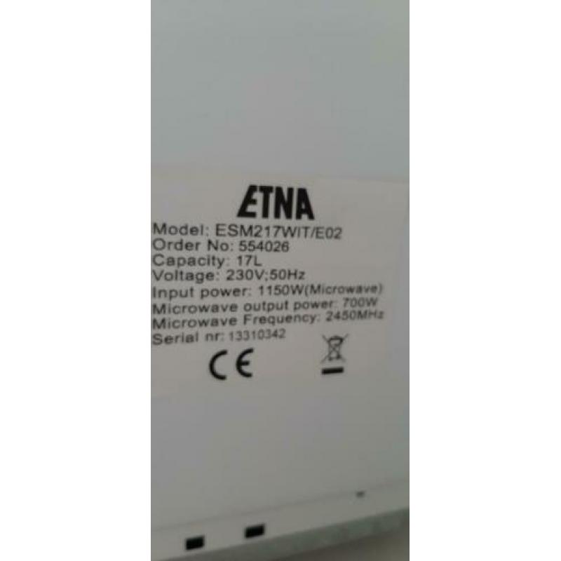Magnetron Etna zo goed als nieuw