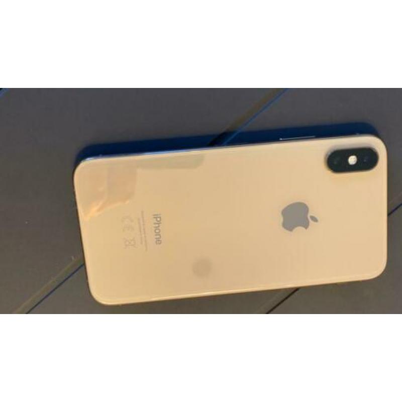 Hele mooie iPhone XS goud 256gb