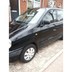 Hyundai Atos 1.0 I X Spirit AUT 2002 Zwart km stand 92992