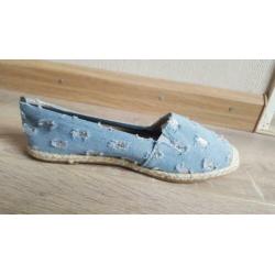 Nieuwe espadrilles Lucky Shoes 68-79 L.Blue mt 38