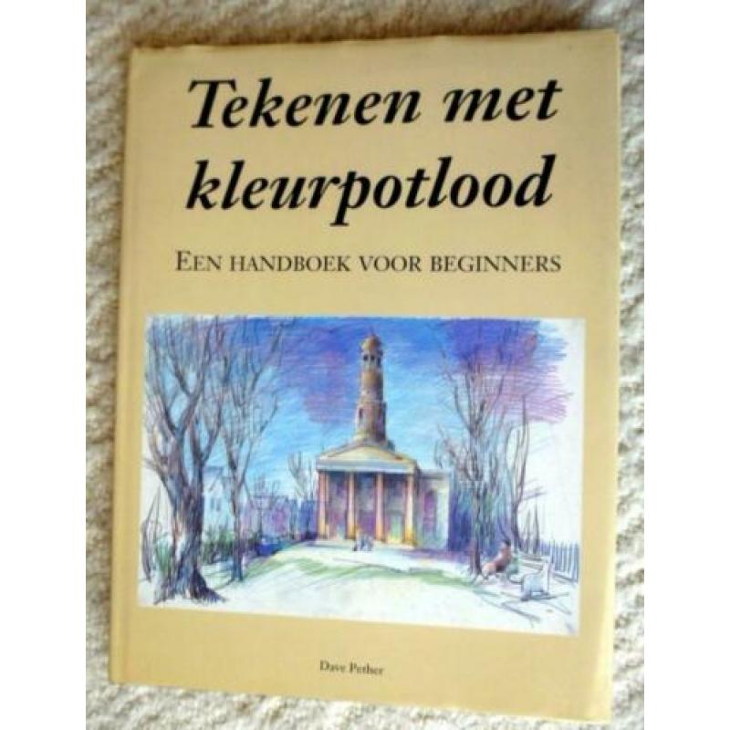Tekenen met kleurpotlood, voor beginners - zo goed als nieuw